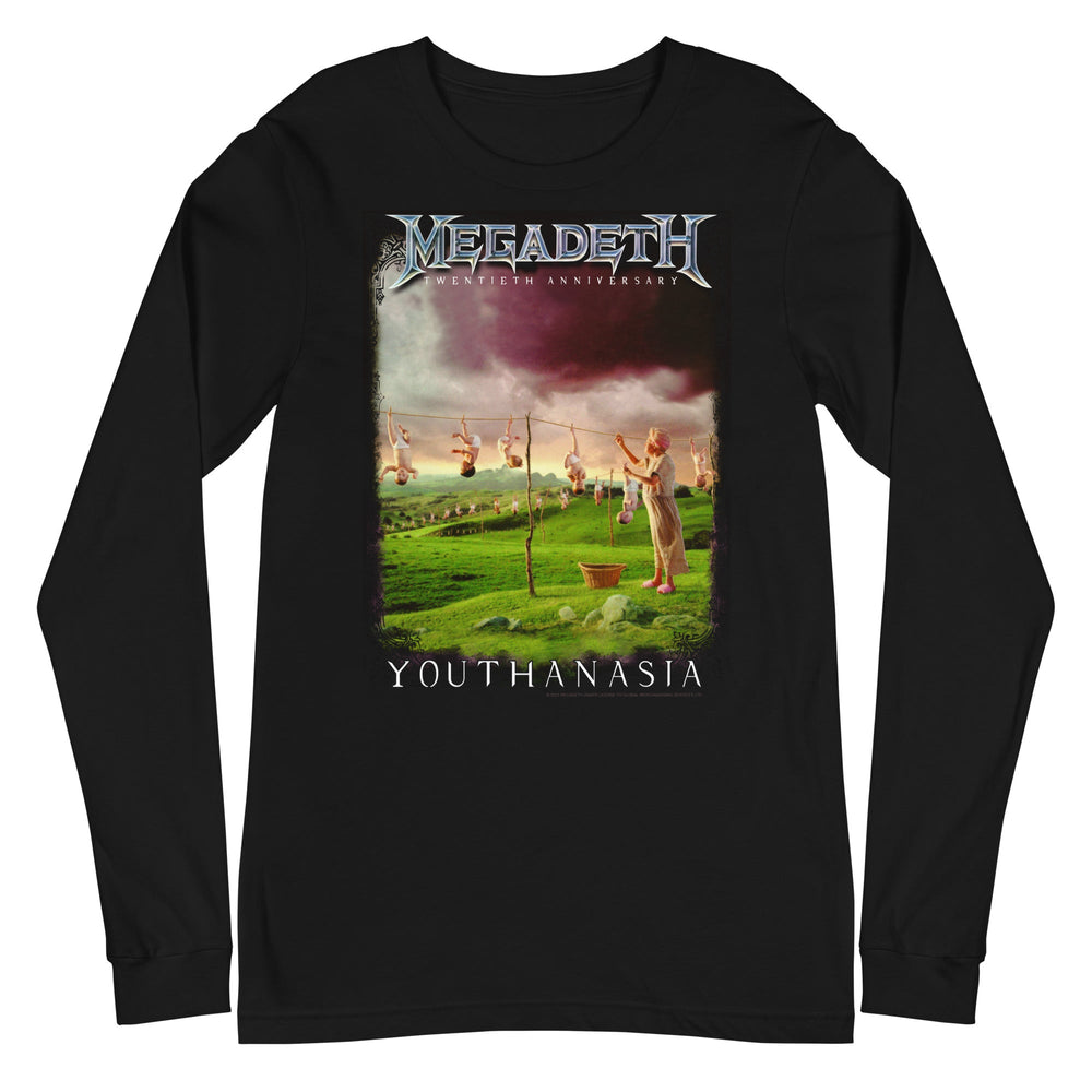 Megadeth - 20th Youthanasia Long Sleeve T-Shirt [Apparel] (ONLINE ORDER ONLY)
