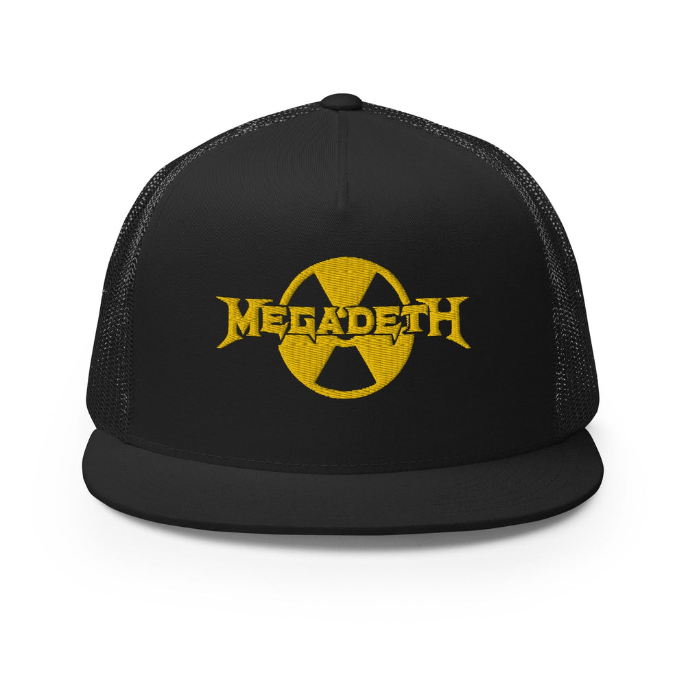 MegaDeth Nuclear Logo Embroidered Trucker Hat [Apparel] (ONLINE ORDER ONLY)