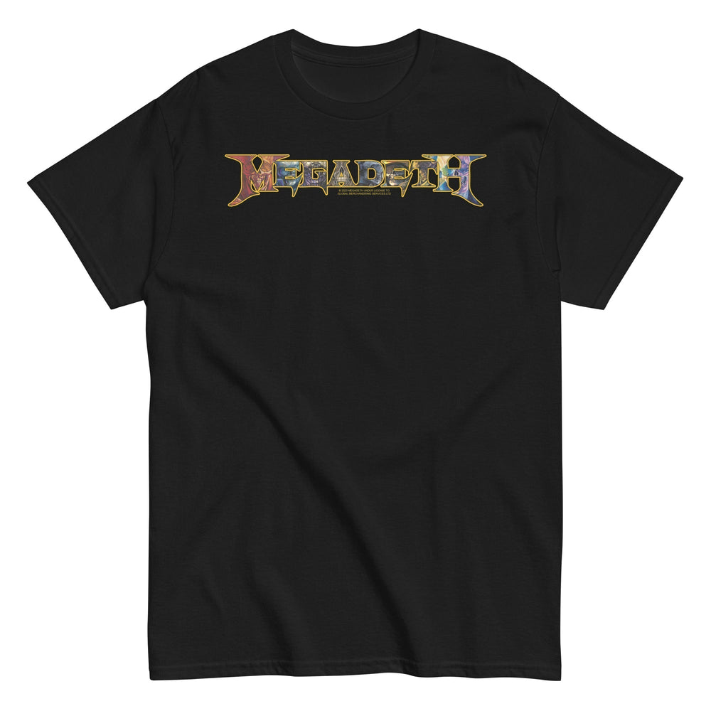 Megadeth - Vic Lettered Logo T-Shirt [] (ONLINE ORDER ONLY)