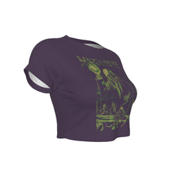 Megadeth Vic Suit Women's Crop Top [Apparel] (ONLINE ORDER ONLY)