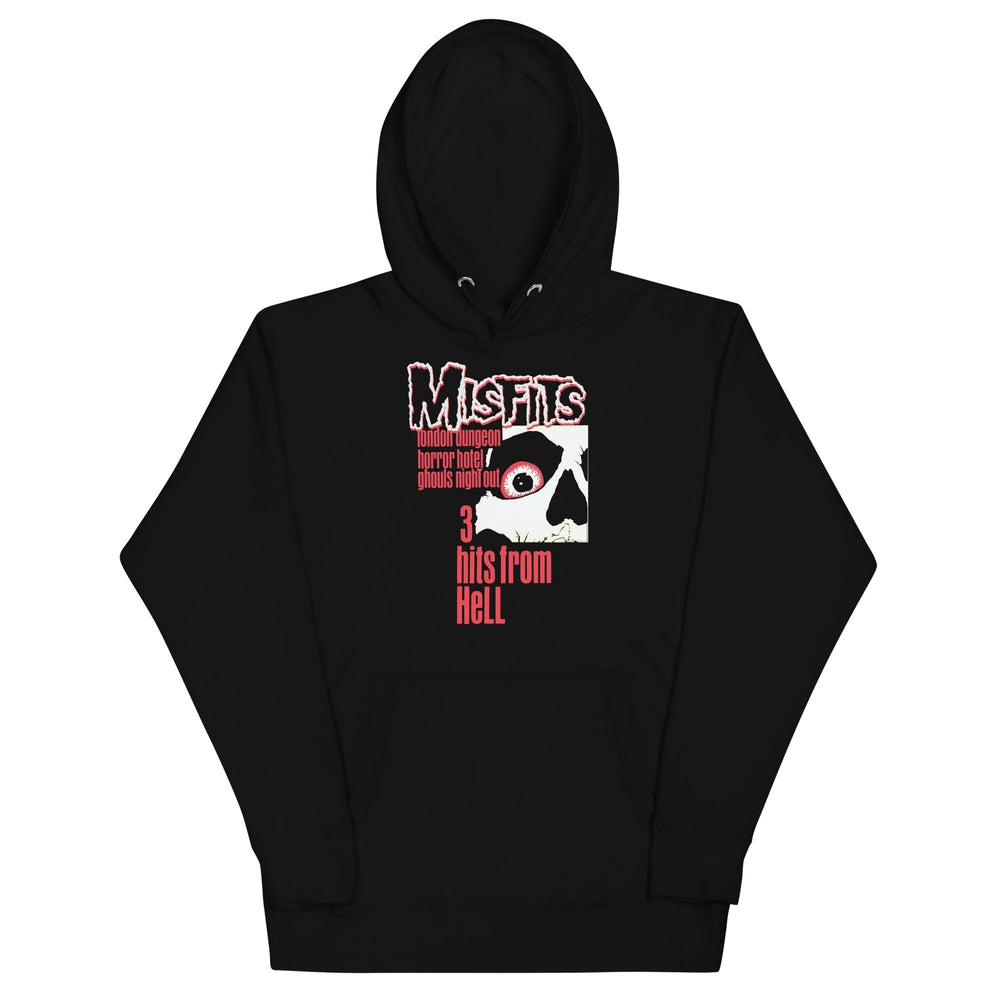 Misfits - 3 Hits From Hell Hoodie [Apparel] (ONLINE ORDER ONLY)