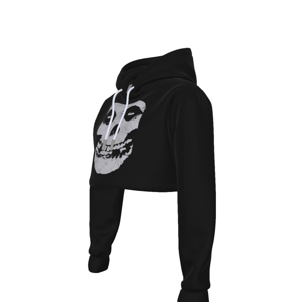 Misfits Classic Skull Women's Cropped Hoodie [] (ONLINE ORDER ONLY)