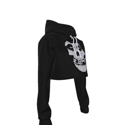 Misfits Classic Skull Women's Cropped Hoodie [] (ONLINE ORDER ONLY)
