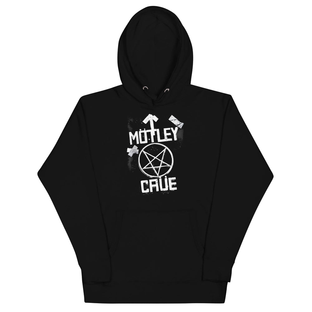 Motley Crue - Black and White Logo Hoodie [Apparel] (ONLINE ORDER ONLY)