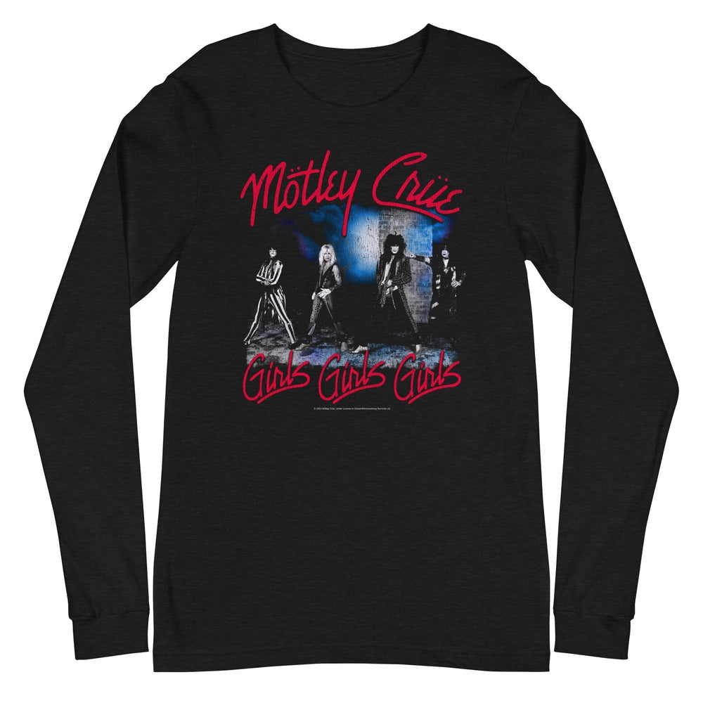 Motley Crue - Girls Girls Girls Long Sleeve T-Shirt [Apparel] (ONLINE ORDER ONLY)