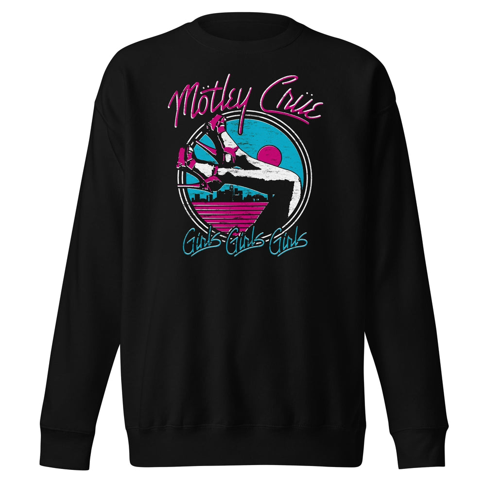 Motley Crue - Miami Girls Sweatshirt [Apparel] (ONLINE ORDER ONLY)