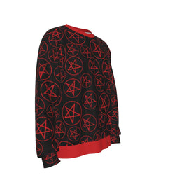 Motley Crue Pentagram All Over Print Sweatshirt [] (ONLINE ORDER ONLY)
