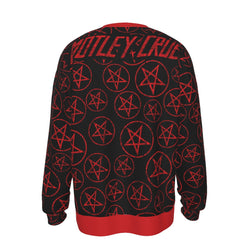 Motley Crue Pentagram All Over Print Sweatshirt [] (ONLINE ORDER ONLY)