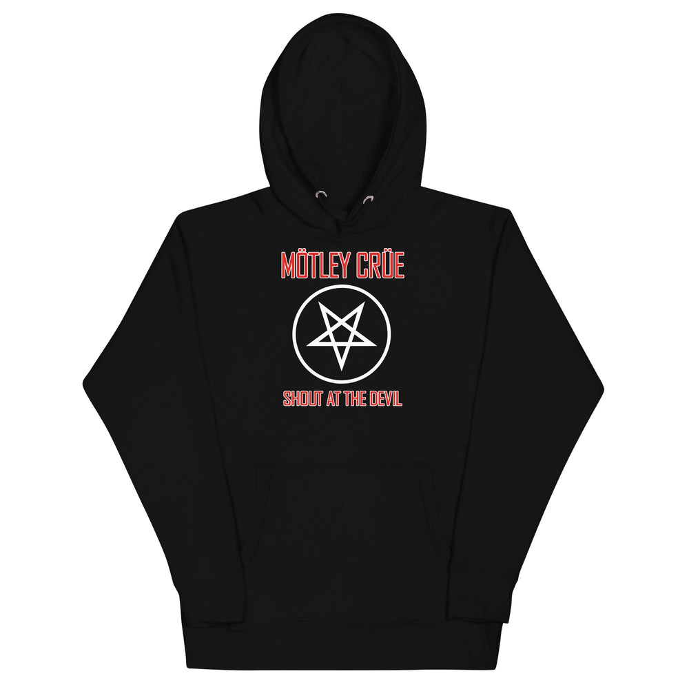 Motley Crue - Pentagram Shout Hoodie [Apparel] (ONLINE ORDER ONLY)