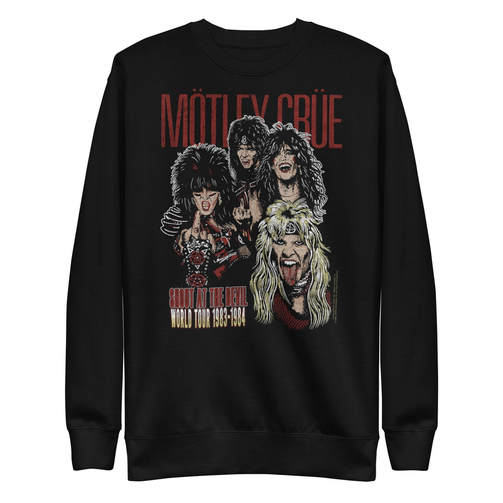 Motley Crue - Shout at the Devil Sweatshirt [Apparel] (ONLINE ORDER ONLY)