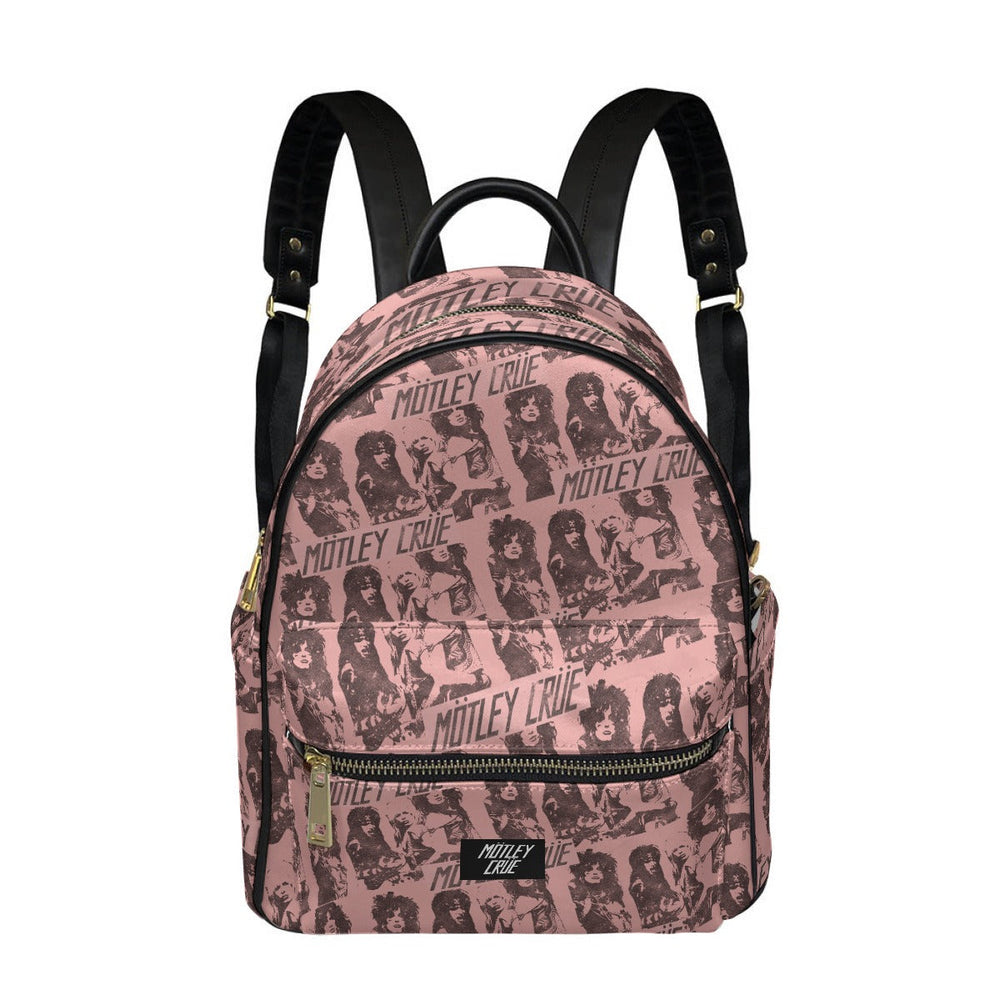 Motley Crue Slanted Mini-Backpack - Vegan Leather [Backpack] (ONLINE ORDER ONLY)