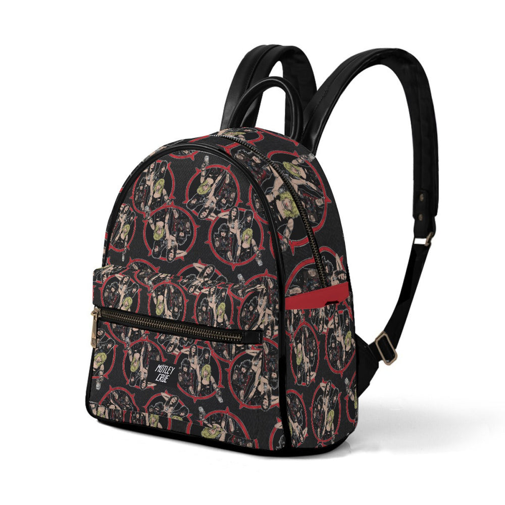 Motley Crue The Band Mini-Backpack - Vegan Leather [Backpack] (ONLINE ORDER ONLY)