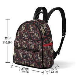 Motley Crue The Band Mini-Backpack - Vegan Leather [Backpack] (ONLINE ORDER ONLY)