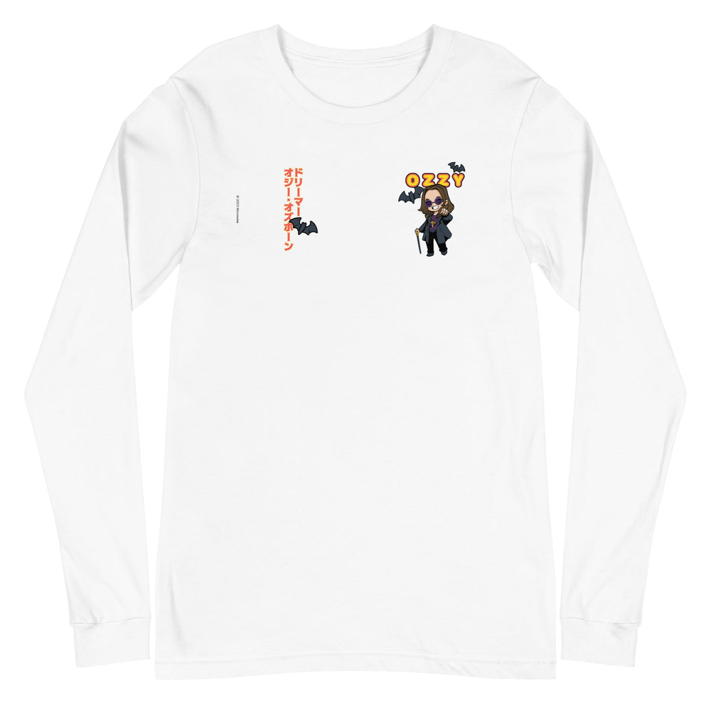 Ozzy Osbourne - Cartoon Logo Long Sleeve T-Shirt [Apparel] (ONLINE ORDER ONLY)