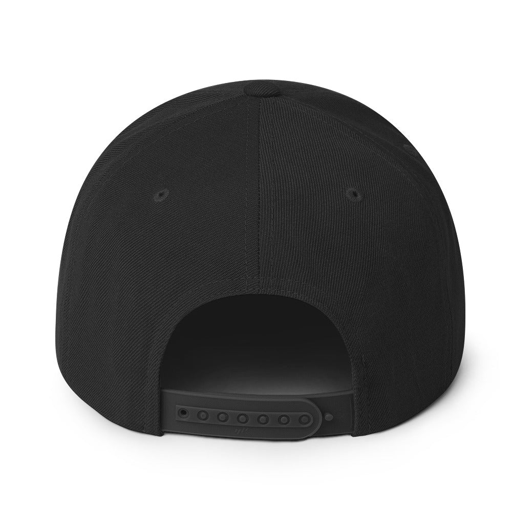Rob Zombie Staring Black Embroidered Snap Back Hat [Apparel] (ONLINE ORDER ONLY)