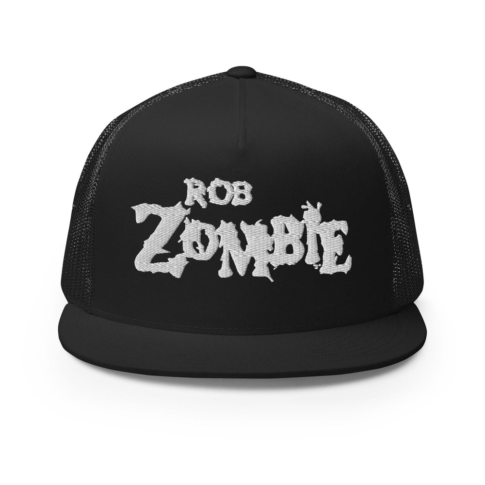 Rob Zombie White Logo Embroidered Trucker Hat [Apparel] (ONLINE ORDER ONLY)