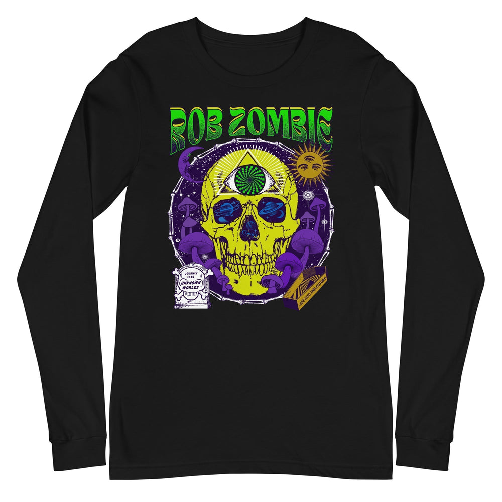 Rob Zombie - Yellow Skull Long Sleeve T-Shirt [Apparel] (ONLINE ORDER ONLY)