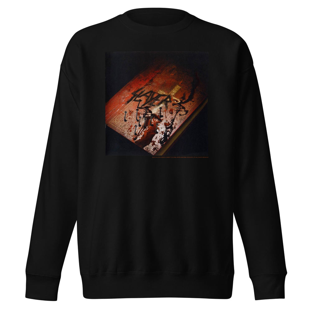Slayer - Bible Logo Sweatshirt [Apparel] (ONLINE ORDER ONLY)