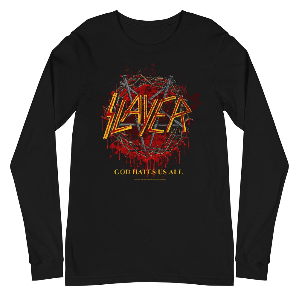 Slayer - God Hates Us All Long Sleeve T-Shirt [Apparel] (ONLINE ORDER ONLY)