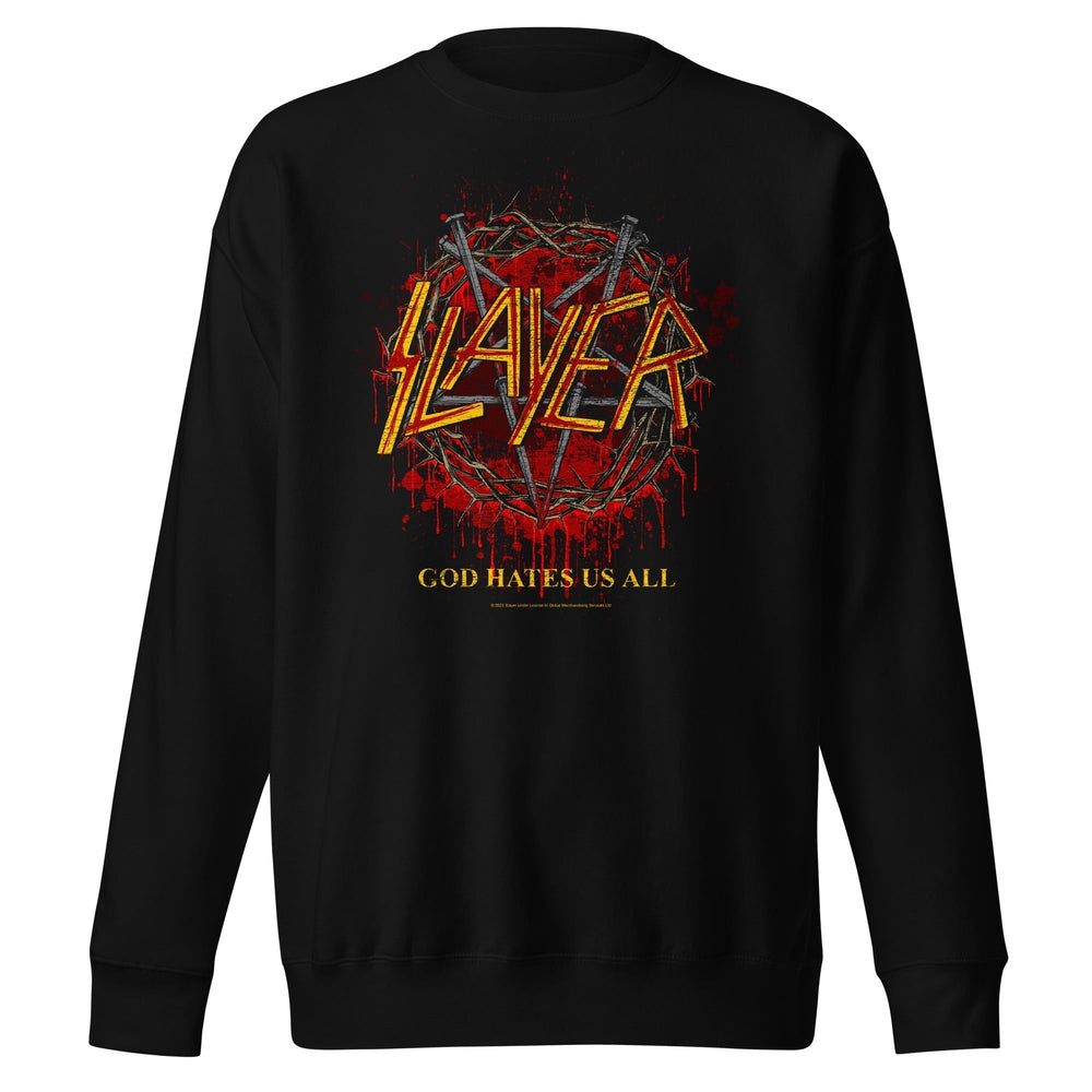 Slayer - God Hates Us All Sweatshirt [Apparel] (ONLINE ORDER ONLY)