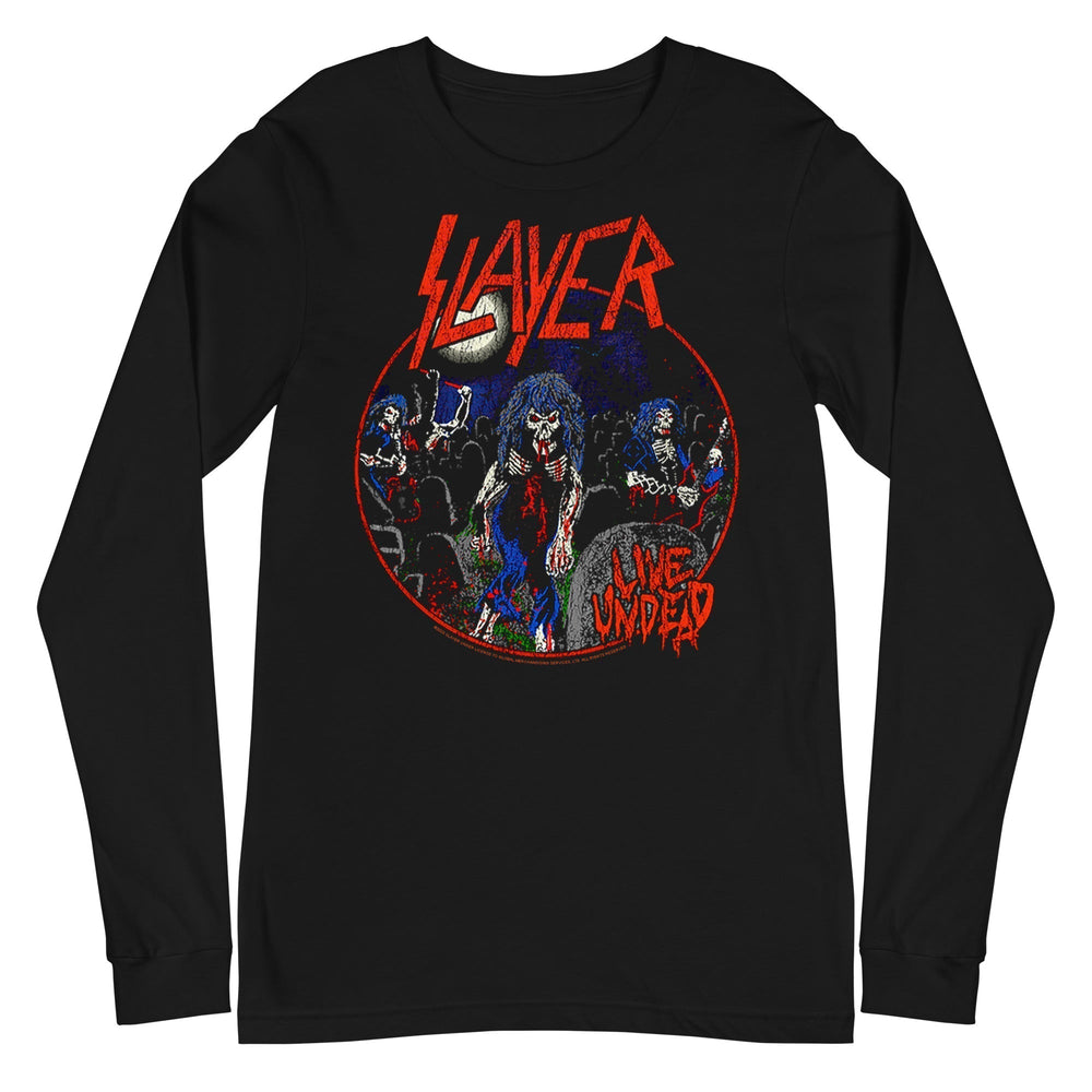 Slayer - Live Undead Long Sleeve T-Shirt [Apparel] (ONLINE ORDER ONLY)