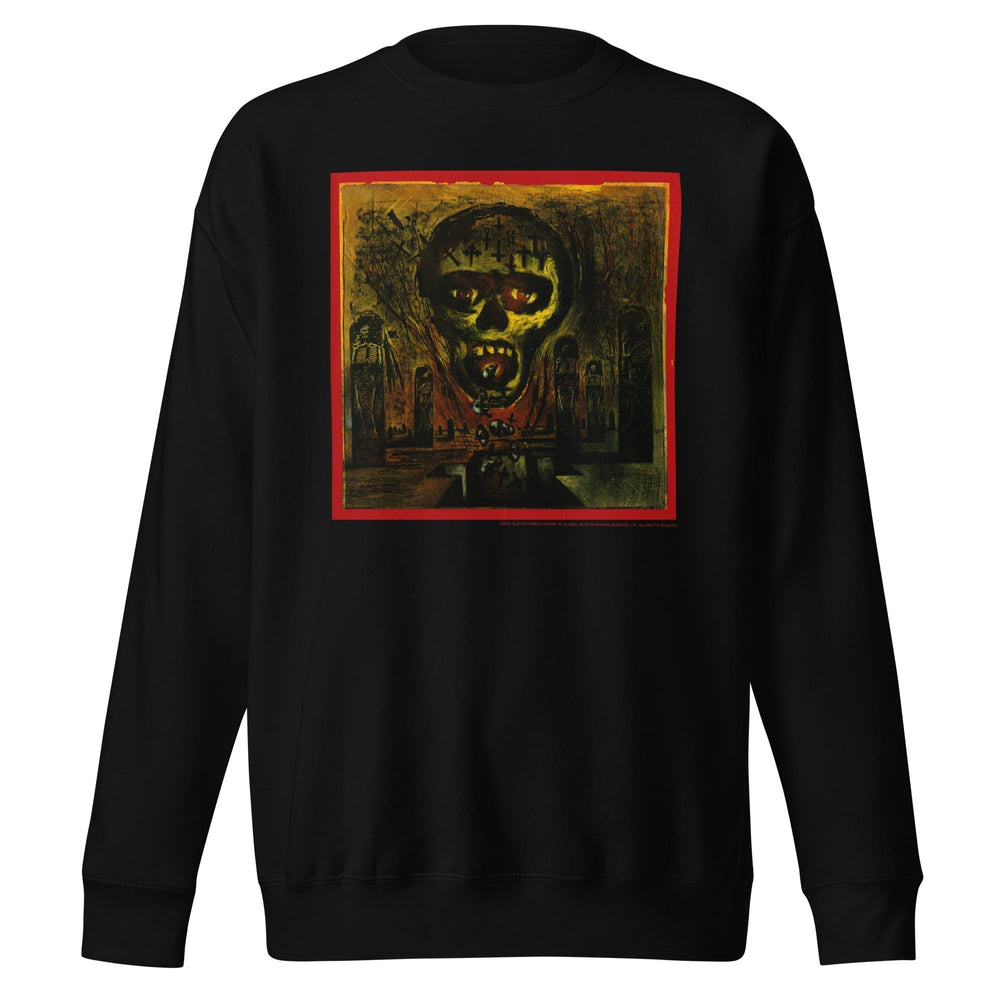 Slayer - Painted Skull Sweatshirt [Apparel] (ONLINE ORDER ONLY)