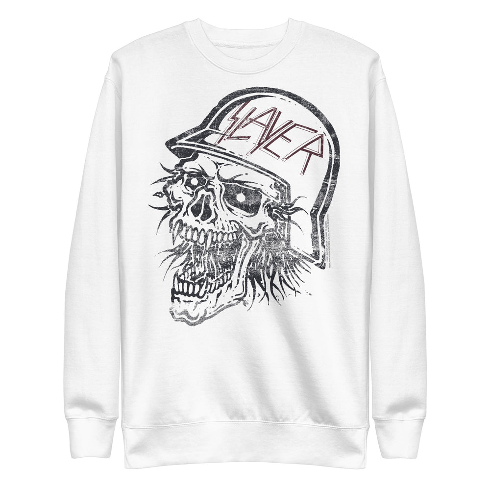 Slayer - Stamped Skull Sweatshirt [Apparel] (ONLINE ORDER ONLY)