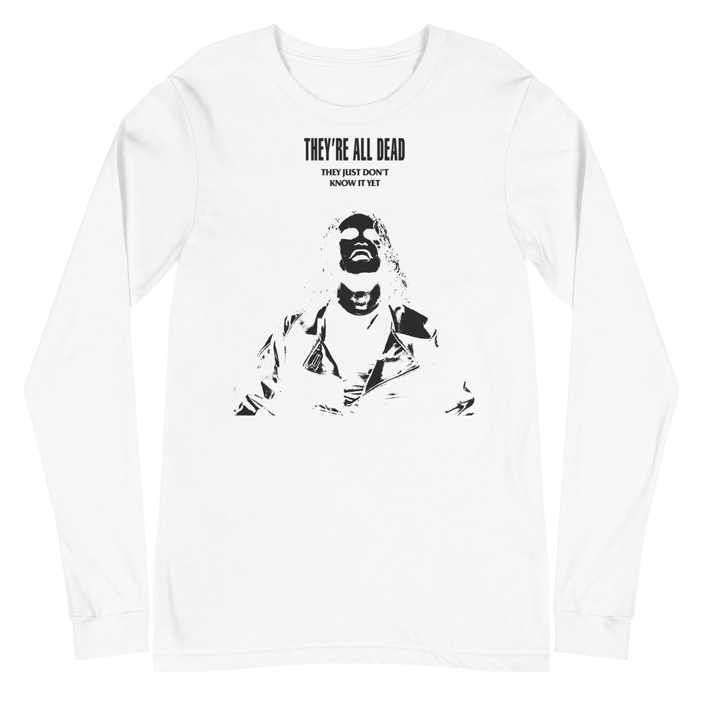 The Crow - Black Outline Long Sleeve T-Shirt [Apparel] (ONLINE ORDER ONLY)