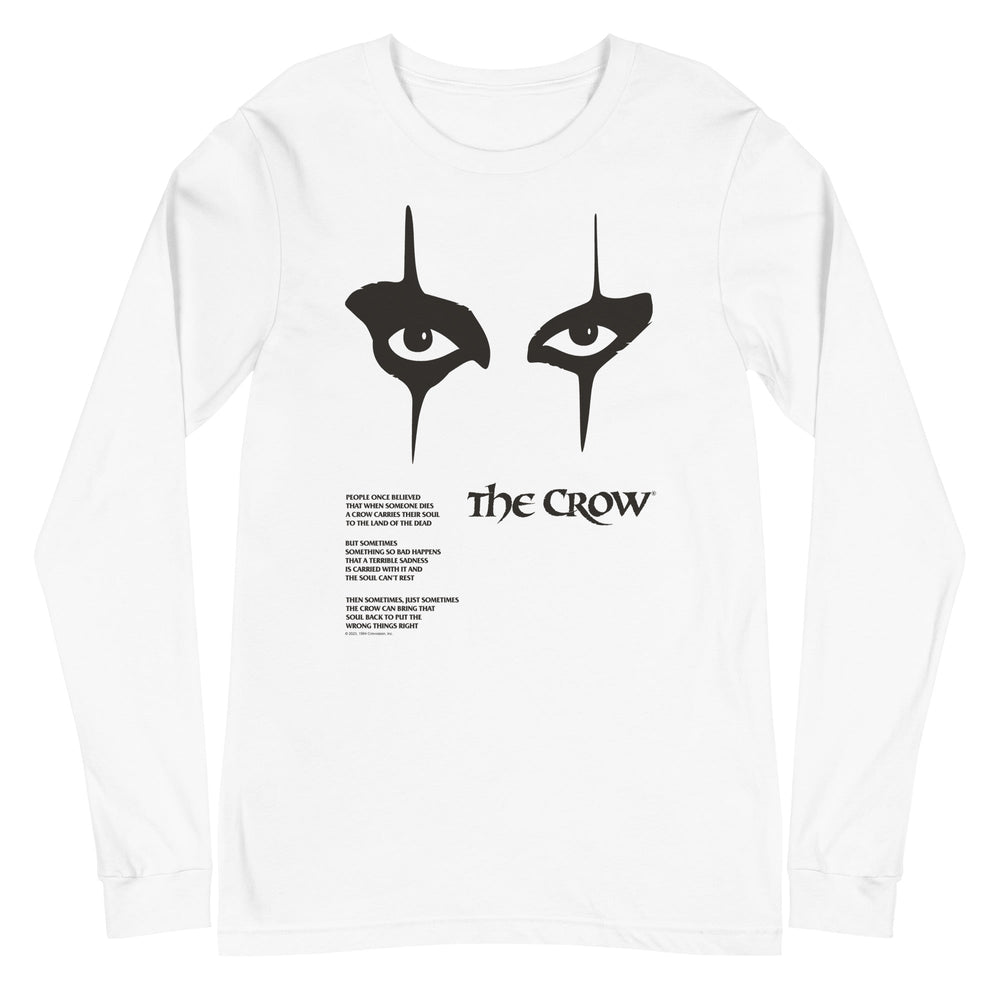 The Crow - Thousand Yard Stare Long Sleeve T-Shirt [Apparel] (ONLINE ORDER ONLY)