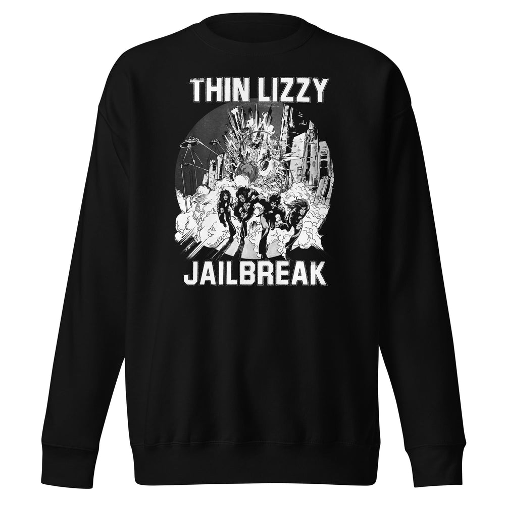 Thin Lizzy - White Jailbreak Sweatshirt [Apparel] (ONLINE ORDER ONLY)