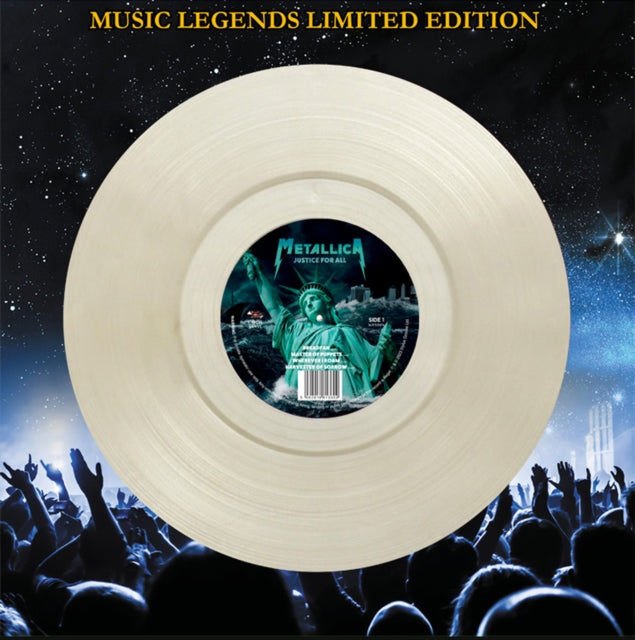 Metallica - Justice For All (Clear Vinyl) [Import] [Vinyl] (ONLINE ORDER ONLY)