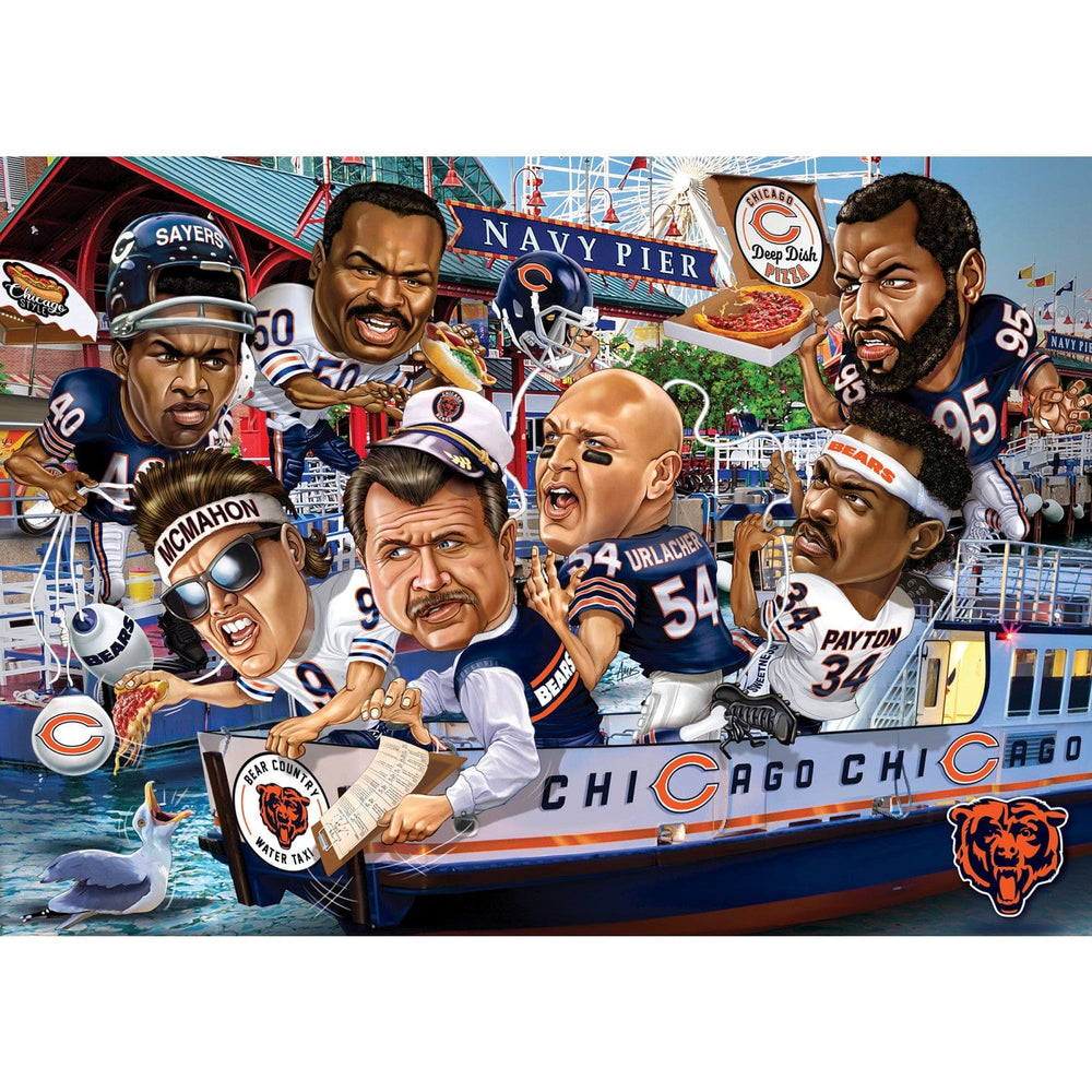 Chicago Bears - All-Time Greats 500 Piece Jigsaw Puzzle