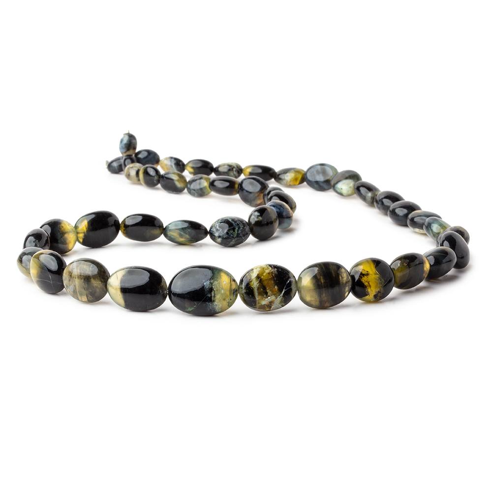 Mexican BiColor Fire Opal plain nuggets 18 inch 44 beads 6x5x3-16x11x8mm (ONLINE ORDER ONLY)