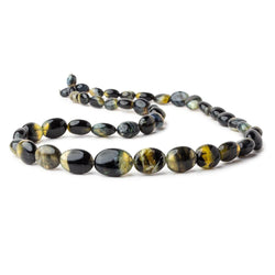 Mexican BiColor Fire Opal plain nuggets 18 inch 44 beads 6x5x3-16x11x8mm (ONLINE ORDER ONLY)