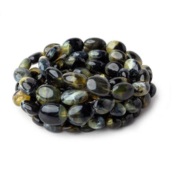 Mexican BiColor Fire Opal plain nuggets 18 inch 44 beads 6x5x3-16x11x8mm (ONLINE ORDER ONLY)
