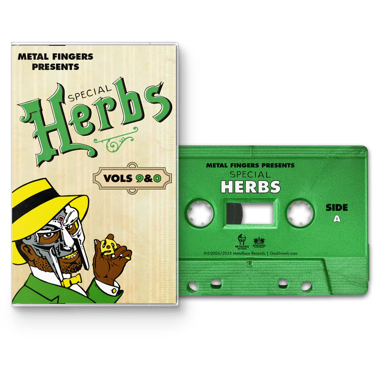 Metal Fingers Presents: Special Herbs Vol. 9 & 10 [Cassette] (ONLINE ORDER ONLY)