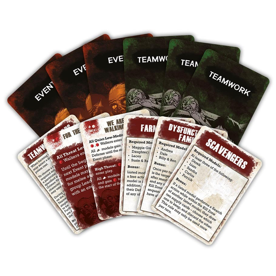 The Walking Dead: All Out War - The Kingdom Teamwork and Event Card Expansion