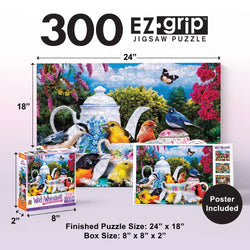 Wild & Whimsical - Garden Party 300 Piece EZ Grip Jigsaw Puzzle