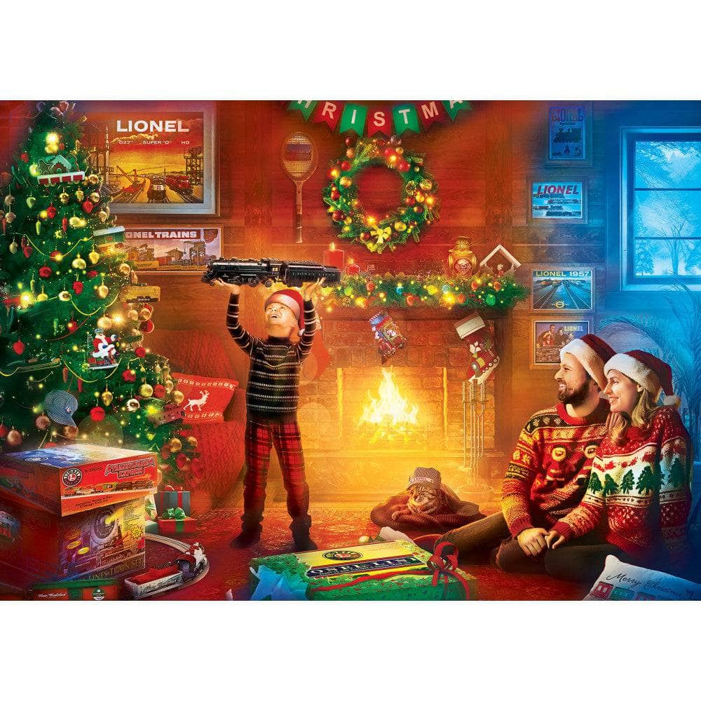 Lionel Trains Christmas 1000 Piece Jigsaw Puzzle