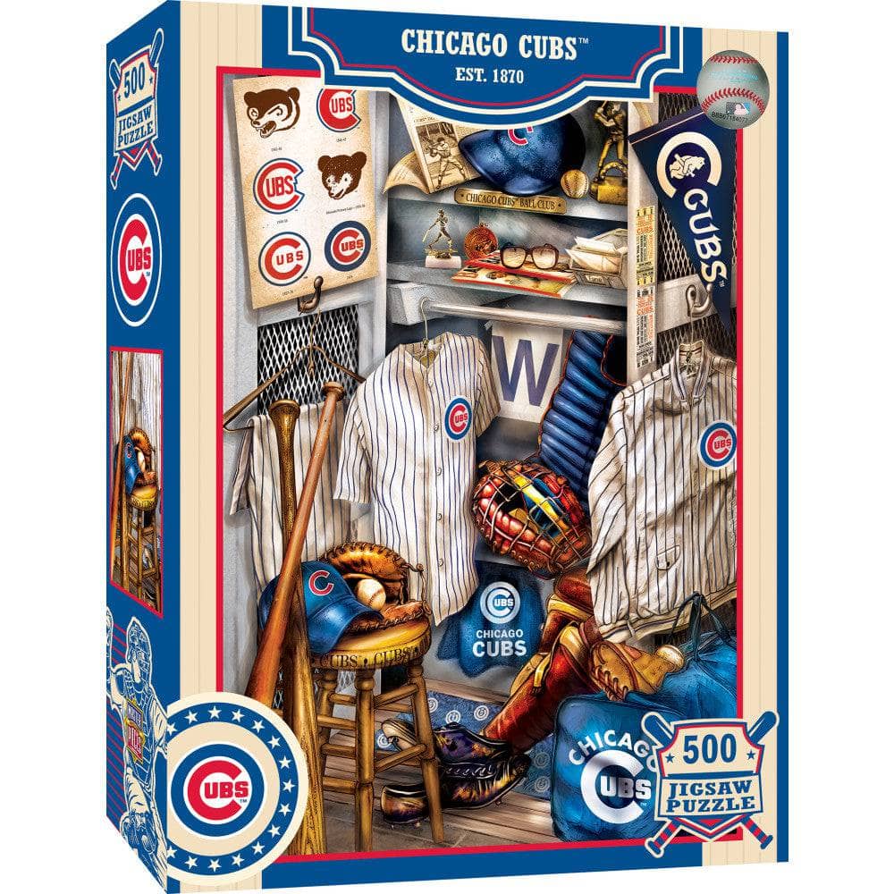 Chicago Cubs - Locker Room 500 Piece Jigsaw Puzzle
