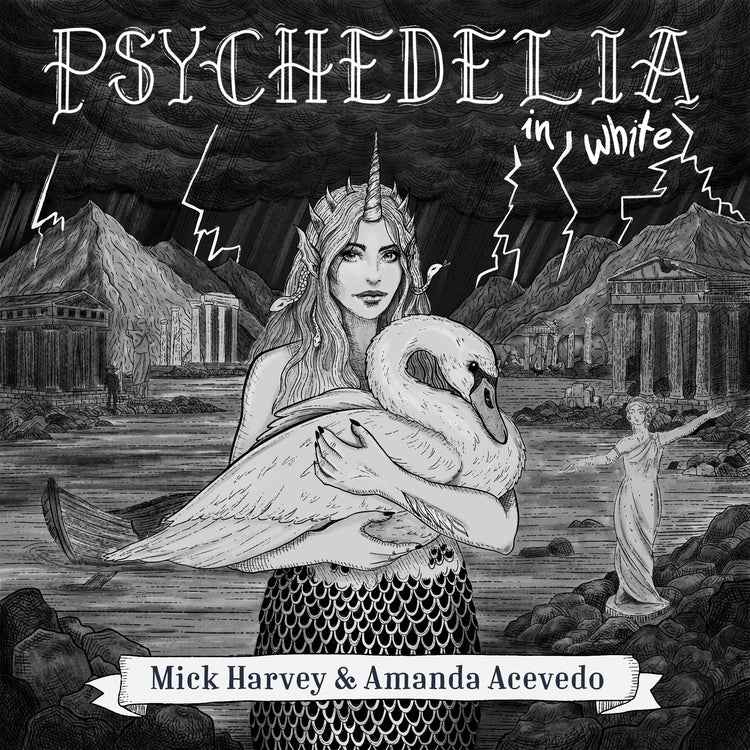 PRE-ORDER Mick Harvey & Amanda Acevedo - Psychedelia In White [Vinyl]