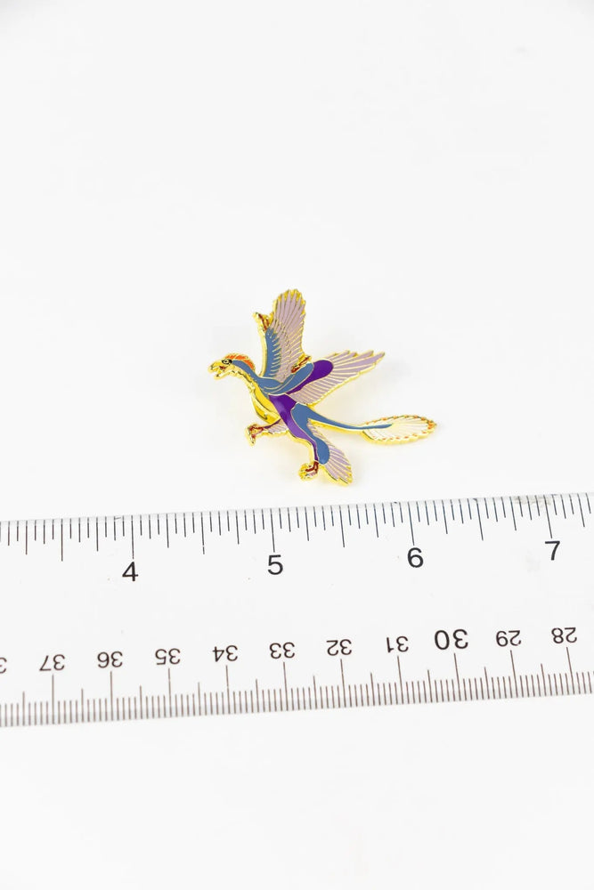 Microraptor Enamel Pin (Microraptor gui)