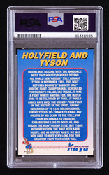 Mike Tyson Signed 1992 Kayo Holograms #10 Holyfield/Tyson (PSA | Auto 9) (Online Order Only)