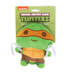 Michelangelo Teenage Mutant Ninja Turtles Squeaky Plush Dog Toy (Online Order Only)