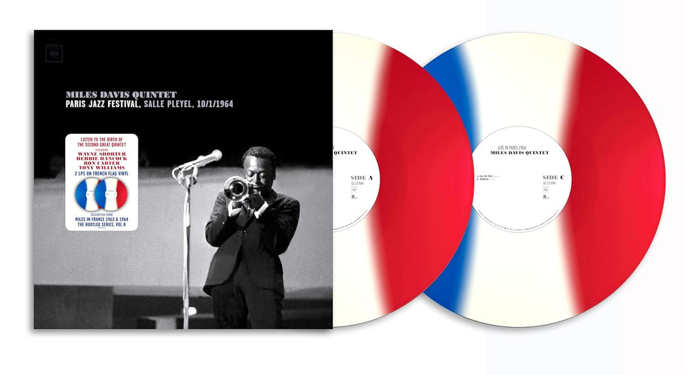 Paris Jazz Festival, Salle Pleyel 10/1/1964 (Blue, White & Red Colored Vinyl, Remastered) (2 Lp) [Vinyl] (ONLINE ORDER ONLY)