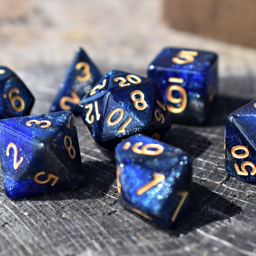 Milky Way Acrylic Dice Set (ONLINE ORDER ONLY)