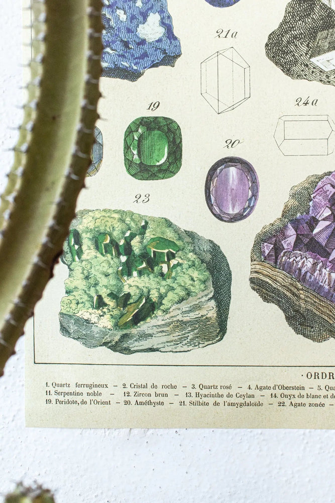 Mineralogy Scientific Chart (ONLINE ORDER ONLY)