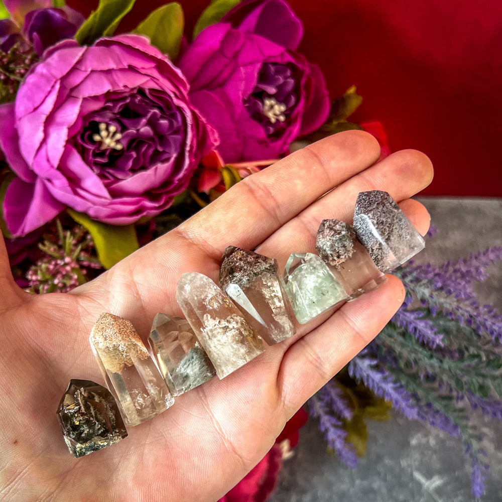 Included Quartz Mini Towers, Garden Quartz (ONLINE ORDER ONLY)