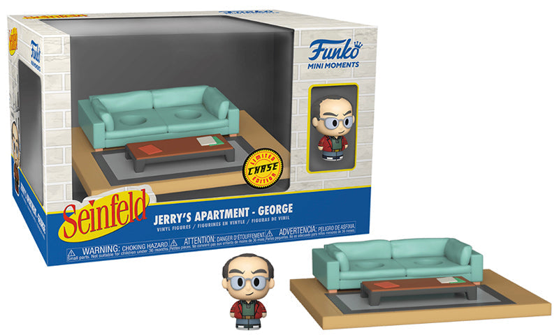 Jerry's Apartment - George (Red Coat, Mini Moments, Seinfeld) **Chase** (Online Order Only)