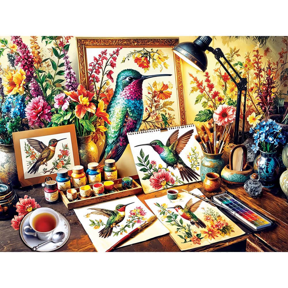 Audubon - Jeweled Grace 300 Piece EZ Grip Jigsaw Puzzle